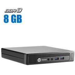 Неттоп HP EliteDesk 800 G1 USFF / Intel Pentium G3220 (2 ядра по 3.0 GHz) / 8 GB DDR3 / 320 GB HDD / Intel HD Graphics
