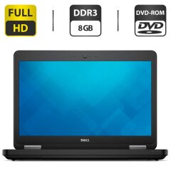 Ноутбук Б-класс Dell Latitude E5540 / 15.6" (1920x1080) TN / Intel Core i5-4310U (2 (4) ядра по 2.0 - 3.0 GHz) / 8 GB DDR3 / 500 GB HDD / Intel HD Graphics 4400 / WebCam / DVD-ROM