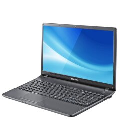 Ноутбук Б-клас Samsung NP300E5C / 15.6" (1366x768) TN / Intel Celeron B820 (2 ядра по 1.7 GHz) / 4 GB DDR3 / 320 GB HDD / nVidia GeForce GT 620M, 1 GB DDR3, 64-bit / WebCam 