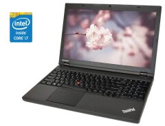 Ноутбук Lenovo ThinkPad T540p / 15.6" (1920x1080) IPS / Intel Core i7-4600U (2 (4) ядра по 2.1 - 3.3 GHz) / 8 GB DDR3 / 240 GB SSD / Intel HD Graphics 4400 / WebCam / Win 10 Pro