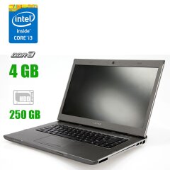 Ноутбук Dell Vostro 3560 Grey / 15.6" (1366x768) TN LED / Intel Core i3-2370M (2 (4) ядра по 2.4 GHz) / 4 GB DDR3 / 250 GB HDD / Intel HD Graphics 3000 / DVD-ROM / WebCam 