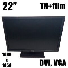 Монитор Dell P2210f / 22" (1680x1050) TN+film / DVI, VGA
