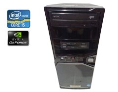 ПК Prime PC Tower / Intel Core i5-2500S (4 ядра по 2.7 - 3.7 GHz) / 8 GB DDR3 / 500 GB HDD / nVidia GeForce 210, 1 MB DDR3, 64-bit / DVD-RW / 400W