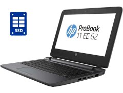 Нетбук-трансформер HP ProBook x360 11 EE G2 / 11.6" (1366x768) TN Touch / Intel Core i3-6100U (2 (4) ядра по 2.3 GHz) / 8 GB DDR4 / 240 GB SSD / Intel HD Graphics 520 / WebCam / Win 10 Pro