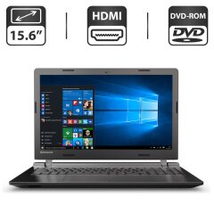 Ноутбук Lenovo B50-10 / 15.6" (1366x768) TN / Intel Celeron N2840 (2 ядра по 2.16 - 2.58 GHz) / 4 GB DDR3 / 500 GB HDD / Intel HD Graphics / WebCam / DVD-ROM / HDMI
