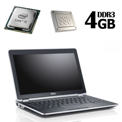 Dell latitude E6220 / 12.5' / Intel Core i5-2540M ( 2(4) ядра по 2.5GHz) / 4GB DDR3 / 128GB SSD / Web-camera