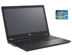 Ноутбук Fujitsu LifeBook E558 / 15.6" (1920x1080) IPS / Intel Core i5-7200U (2 (4) ядра по 2.5 - 3.1 GHz) / 16 GB DDR4 / 480 GB SSD / Intel HD Graphics 620 / WebCam