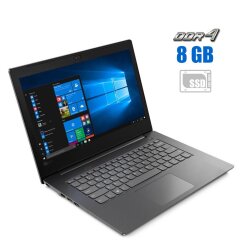 Ноутбук Lenovo V130-14IKB / 14" (1920x1080) TN / Intel Core i3-6006U (2 (4) ядра по 2.0 GHz) / 8 GB DDR4 / 120 GB SSD / Intel HD Graphics 520 / WebCam / Windows 10 Pro
