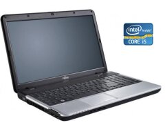 Ноутбук Fujitsu FJNBB0F / 15.6" (1366x768) TN / Intel Core i5-2410M (2 (4) ядра по 2.3 - 2.9 GHz) / 8 GB DDR3 / 240 GB SSD / Intel HD Graphics 3000 / WebCam / Win 10 Pro