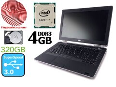 Ноутбук Dell Latitude E6330 / 13.3" (1366x768) TN /  Intel Core i7-3540M  (2 (4) ядра по 3.0 GHz - 3.7 GHz) / 4 GB DDR3 / 320 GB HDD / Intel HD Graphics 4000 / WebCam / DVD-ROM
