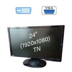 Монитор Б-класс Benq G2420HDBL / 24" (1920x1080) TN / 1x DVI, 1x VGA