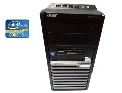 ПК Acer Veriton M4610G Tower / Intel Core i5-2500 (4 ядра по 3.3 - 3.7 GHz) / 16 GB DDR3 / 240 GB SSD / Intel HD Graphics 2000