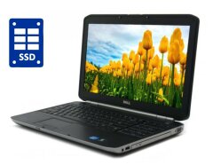 Ноутбук Dell Latitude E5520 / 15.6" (1366x768) TN / Intel Core i3-2330M (2 (4) ядра по 2.2 GHz) / 8 GB DDR3 / 480 GB SSD / Intel HD Graphics 3000 / DVD-ROM / Win 10 Pro