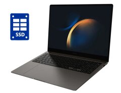 Ультрабук Samsung Galaxy Book 3 NP750XFG-KA1DE / 15" (1920x1080) IPS / Intel Core i3-1315U (6 (8) ядра по 3.3 - 4.5 GHz) / 8 GB DDR4 / 256 GB SSD / Intel UHD Graphics / WebCam / Win 11
