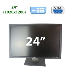 Dell E248WFP / 24" (1920x1200) TFT TN / VGA, DVI