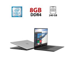 Ультрабук Dell XPS 13 9350 / 13.3" (1920x1080) IPS / Intel Core i7-6600U (2 (4) ядра по 2.6 - 3.4 GHz) / 8 GB DDR4 / 240 GB SSD / Intel Iris Graphics 520 / WebCam / Thunderbolt 