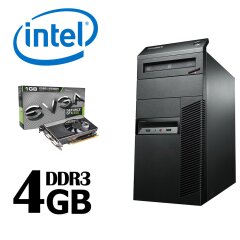 Lenovo m82 Intel Pentium G850 (2 ядра по 2.9GHz) / 4GB DDR3 / 160GB HDD / GeForce GTX 650 1GB GDDR5 128bit