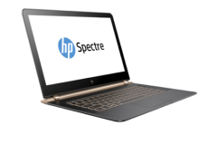HP Spectre 13V-T100 / 13.3" (1920x1080) IPS / Intel Core i5-7200U (2 (4) ядра по 2.5 - 3.1 GHz) / 8GB DDR3 / 256GB SSD