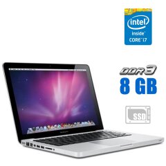 Ноутбук Apple MacBook Pro A1297 / 17" (1920x1200) TN / Intel Core i7-620M (2 (4) ядра по 2.66 - 3.33 GHz) / 8 GB DDR3 / 256 GB SSD NEW / nVidia GeForce GT 330M, 512 MB GDDR3, 128-bit / WebCam 