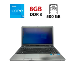 Ноутбук Б-класс Samsung NP350V5C / 15.6" (1366x768) TN / Intel Core i5-3210M (2 (4) ядра по 2.5 - 3.1 GHz) / 8 GB DDR3 / 500 GB HDD / Intel HD Graphics 4000 / WebCam