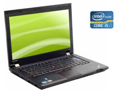Ноутбук А-клас Lenovo ThinkPad L420 / 14" (1366x768) TN / Intel Core i5-2410M (2 (4) ядра по 2.3 - 2.9 GHz) / 4 GB DDR3 / 160 GB SSD / Intel HD Graphics 3000 / WebCam / DVD-RW