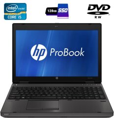 Ноутбук HP ProBook 6560b / 15.6" (1366x768) TN / Intel Core i5-2520M (2 (4) ядра по 2.5 - 3.2 GHz) / 8 GB DDR3 / 128 GB SSD / Intel HD Graphics 3000 / DVD-RW / WebCam / Fingerprint