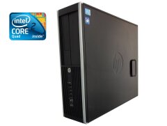 ПК HP Compaq 6000 Pro SFF / Intel Core 2 Quad Q9400 (4 ядра по 2.6 GHz) / 4 GB DDR3 / 250 GB HDD / Intel GMA Graphics 4500 