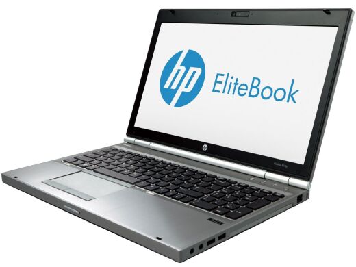 Hewlett-Packard EliteBook 8570p / 15.6' (1600x900) TN / Intel Core i7-3520M (2 (4) ядра по 2.9 - 3.6 GHz) / 8 GB DDR3 / 500 GB HDD / AMD Radeon HD 7570M, 1 GB / DVD, web-cam, 3g