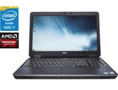 Игровой ноутбук Dell Latitude E6540 / 15.6" (1920x1080) TN / Intel Core i7-4800MQ (4 (8) ядра по 2.7 - 3.7 GHz) / 8 GB DDR3 / 512 GB SSD / AMD Radeon HD 8790M, 2 GB GDDR5, 128-bit / WebCam / DVD-ROM / Win 10 Pro