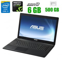 Ноутбук Asus R704V / 17.3" (1600x900) TN / Intel Core i3-3120M (2 (4) ядра по 2.5 GHz) / 6 GB DDR3 / 500 GB HDD / NVIDIA GeForce GT 720M, 2 GB GDDR3, 64-bit / WebCam 