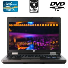 Ноутбук Б-клас HP ProBook 6470b / 14" (1600x900) TN / Intel Core i5-2410M (2 (4) ядра по 2.3 - 2.9 GHz) / 4 GB DDR3 / 500 GB HDD / Intel HD Graphics 3000 / WebCam / DVD-RW / DisplayPort