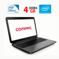 Ноутбук Б-класс HP Compaq 15-s000sg / 15.6" (1366x768) TN / Intel Celeron N2815 (2 ядра по 1.86 - 2.13 GHz) / 4 GB DDR3 / 750 GB HDD / Intel HD Graphics