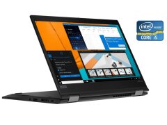 Ультрабук-трансформер Lenovo ThinkPad X390 Yoga / 13.3" (1920x1080) IPS Touch / Intel Core i5-8250U (4 (8) ядра по 1.6 - 3.4 GHz) / 16 GB DDR4 / 480 GB SSD / Intel UHD Graphics / WebCam