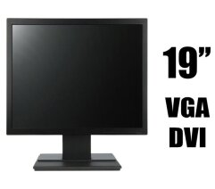 Монітор чорний 19" (1280x1024) / VGA, DVI / Різні бренди