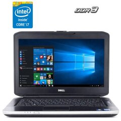 Ноутбук Dell Latitude E5430 / 14" (1366x768) TN / Intel Core i7-3540M (2 (4) ядра по 3.0 - 3.7 GHz) / 4 GB DDR3 / 320 GB HDD / Intel HD Graphics 4000 / WebCam