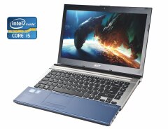 Ноутбук Acer Aspire 4830 / 14" (1366x768) TN / Intel Core i5-2410M (2 (4) ядра по 2.3 - 2.9 GHz) / 8 GB DDR3 / 240 GB SSD / Intel HD Graphics 3000 / WebCam / DVD-RW / Win 10 Pro
