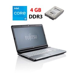 Ноутбук Б-клас Fujitsu Lifebook A532 / 15.6'' (1366x768) TN / Intel Core i5-3210M (2 (4) ядра по 2.5 - 3.1 GHz) / 4 GB DDR3 / 500 GB HDD / Intel HD Graphics 4000 / WebCam