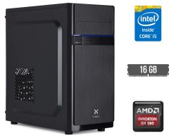 Новый игровой ПК DTop Gaming i76 SSD Tower / Intel Core i5-4590 (4 ядра по 3.3 - 3.7 GHz) / 16 GB DDR3 / 480 GB SSD / AMD Radeon RX 580, 8 GB GDDR5, 256-bit / 500W