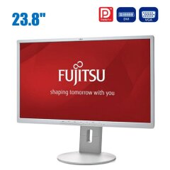 Монитор Fujitsu P24-9 TE / 23.8" (1920x1080) IPS / DisplayPort, HDMI, VGA, USB 2.0, Audio / VESA 100x100 / Встроенные колонки 2x 2W