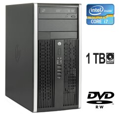 Комп`ютер HP Compaq Pro 6300 Tower / Intel Core i7-3770 (4 (8) ядра по 3.4 - 3.9 GHz) / 4 GB DDR3 / 1000 GB HDD /  Intel HD Graphics 4000 / DVD-RW / DisplayPort