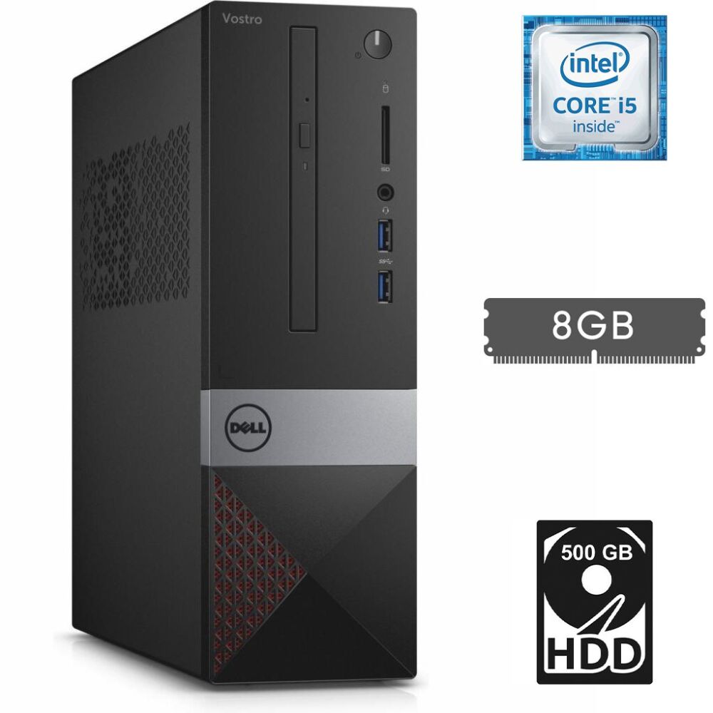 Dell Vostro 3250 デスクトップ i5-6400 8GB 256G Купить Компьютер Dell Vostro 3250 SFF / Intel Core i5-6400 (4 ядра