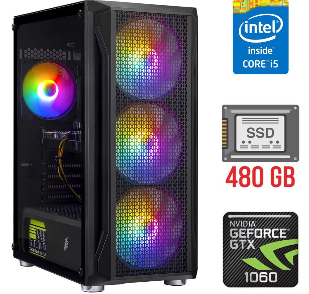 Купить Игровой ПК Tower / Intel Core i5-4590 (4 ядра по 3.3