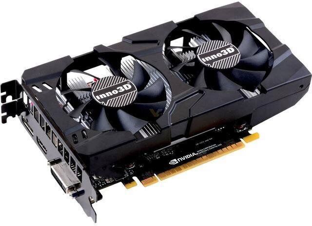 

Дискретная видеокарта nVidia GeForce GTX 1050 Ti, 4 GB GDDR5, 128-bit / DVI, HDMI, DisplayPort