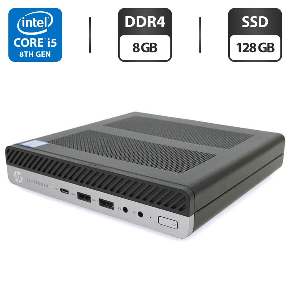 Купить неттоп HP EliteDesk 800 G4 Desktop Mini USFF / Intel Core