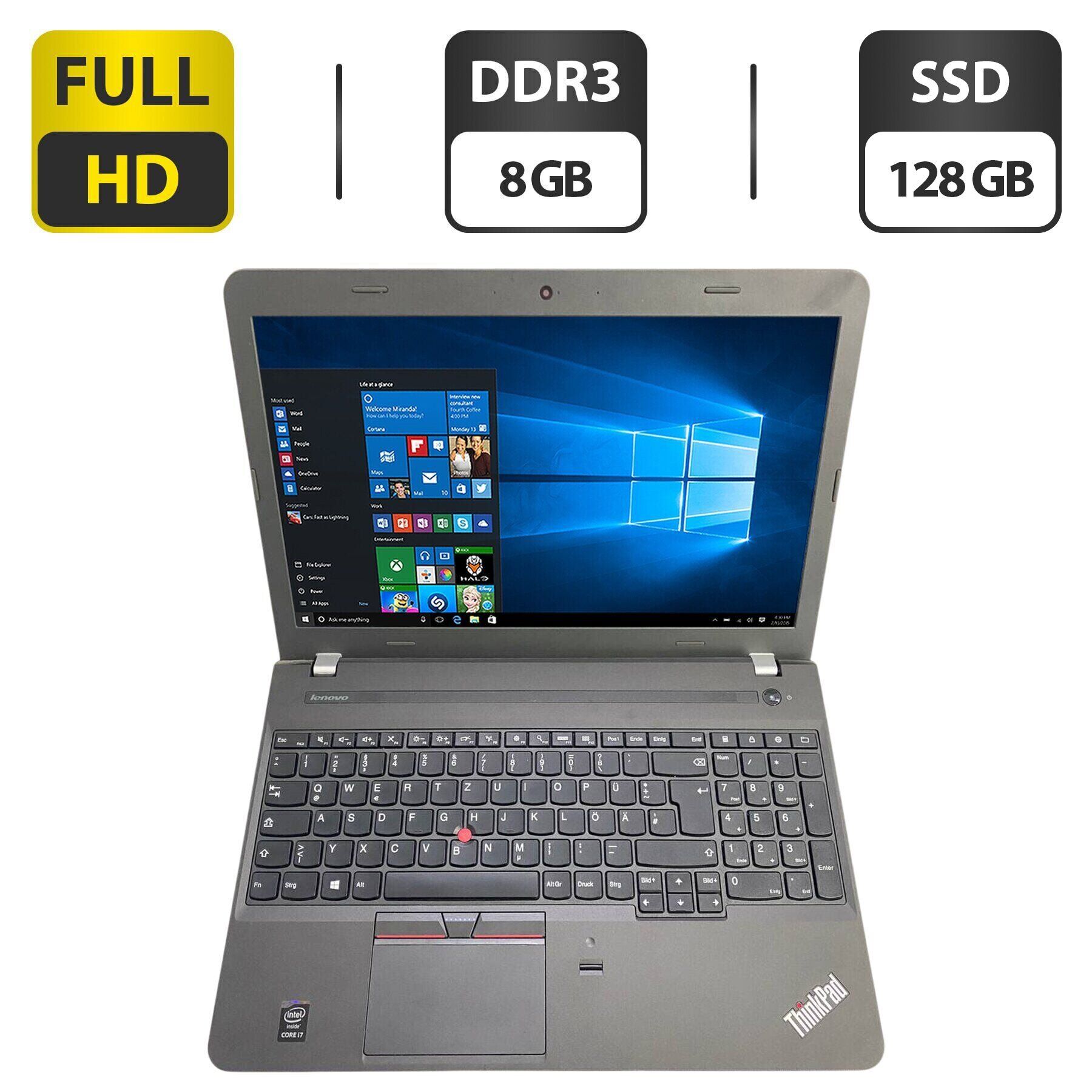 Lenovo - LenovoE550◆Core i5◆Win10◆office Купити ноутбук Lenovo ThinkPad E550 / 15.6