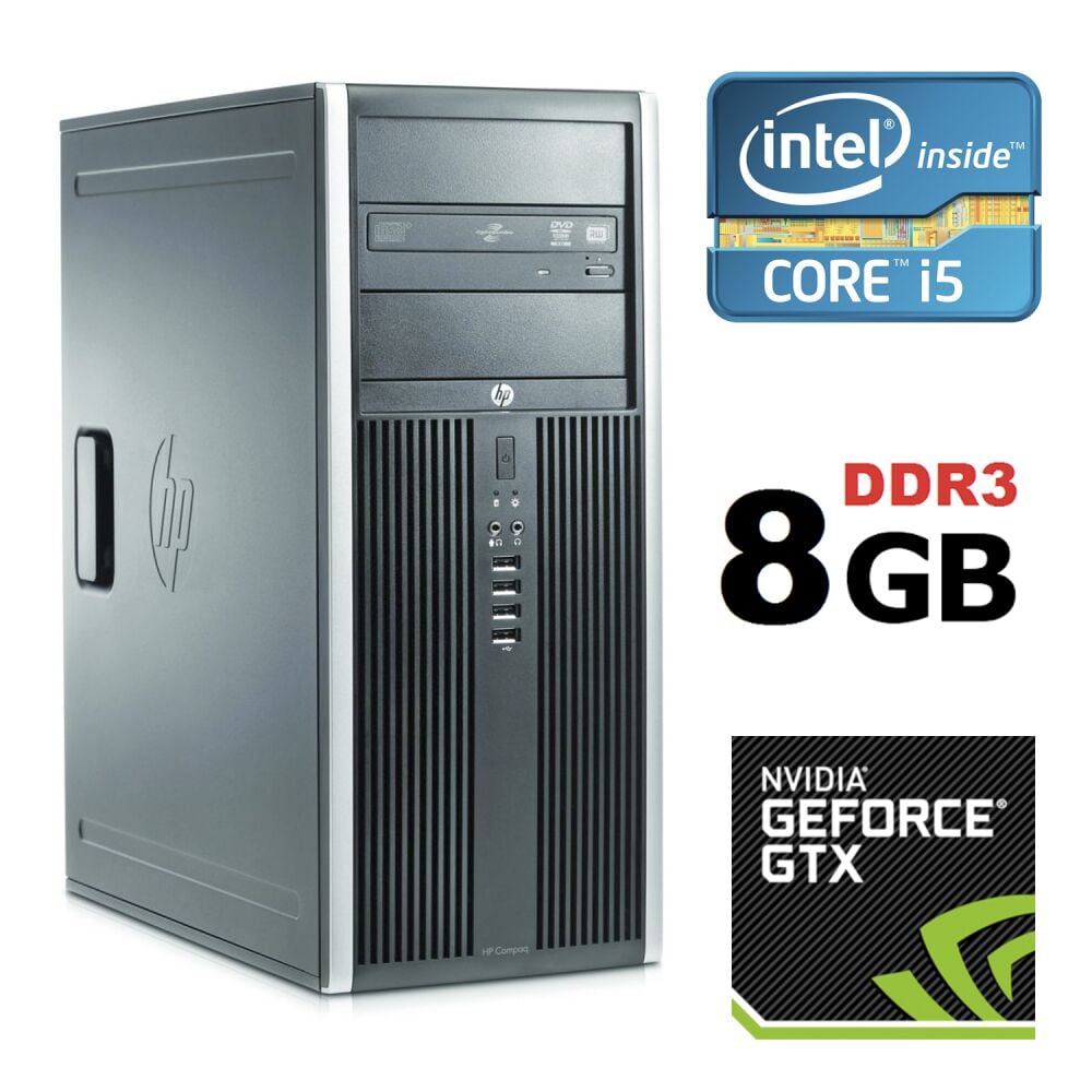 HP Compaq 8100 Elite MT / Intel® Core™ i5-650 (2 (4) ядра по 3.20