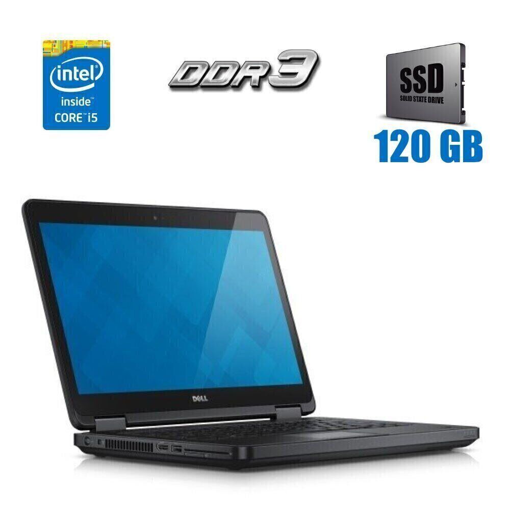 

Ноутбук Dell Latitude E5440 / 14" (1366x768) TN / Intel Core i5-4310U (2 (4) ядра по 2.0 - 3.0 GHz) / 4 GB DDR3 / 120 GB SSD / Intel HD Graphics 4400 / WebCam