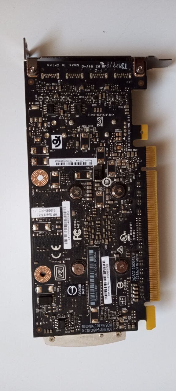 NVIDIA Quadro P400 2GB GDDR5 3xMini DisplayPort Full Height PCIe Graphics Card E - Foto 7