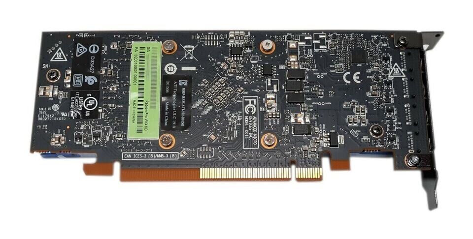 Купить дискретную видеокарту AMD Radeon Pro WX 4100, 4 GB GDDR5