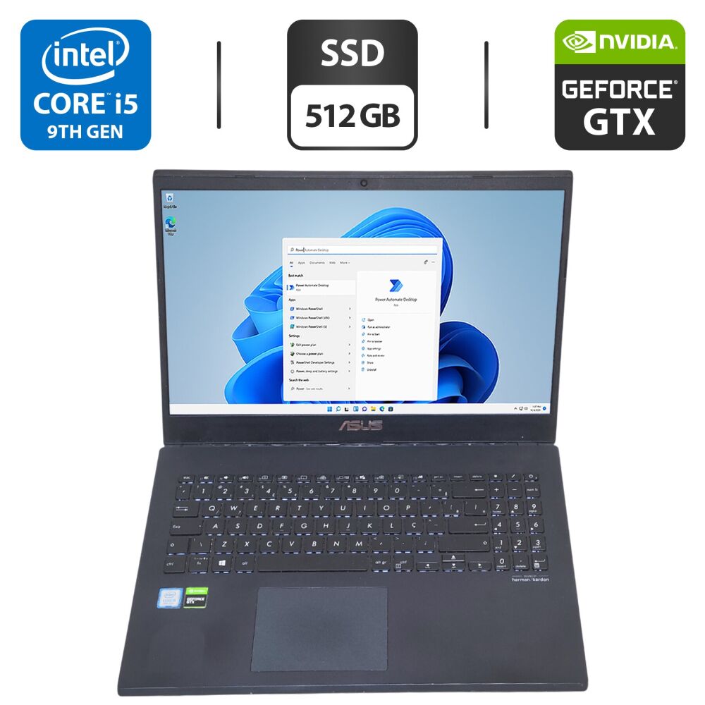 Купить игровой ноутбук Asus VivoBook X571GT / 15.6